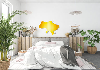 A stylish accent in your interior: Mirror decor Map of Ukraine DFA (YA00042)