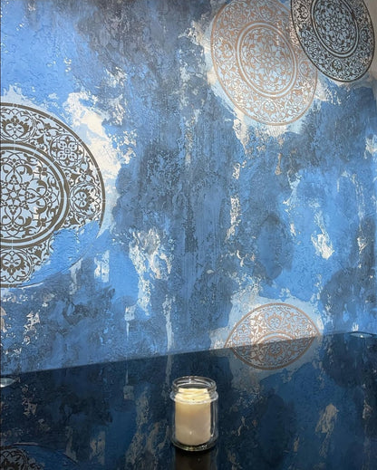 Add charm to walls with DFA Stencil Round Pattern 0.3-1mm (C00014)