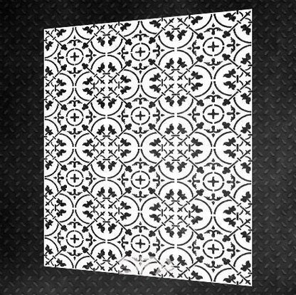 Oriental ornament for walls - sophisticated decor with stencil DFA 0.3-1 mm (V00006)