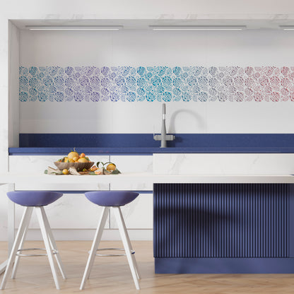 Stencil for walls nature DFA for plaster and paint 0.3-1 mm (P00157)