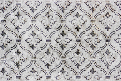 Oriental decor with DFA reusable stencil for plaster and paint 0.3-1 mm (V00079)