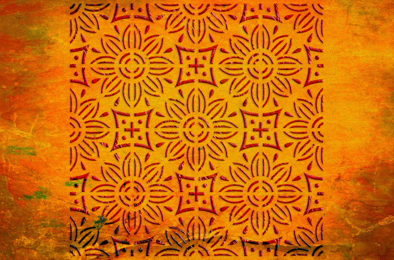 Stencil DFA Square pattern for plaster and paint 0.3-1mm (K00102)