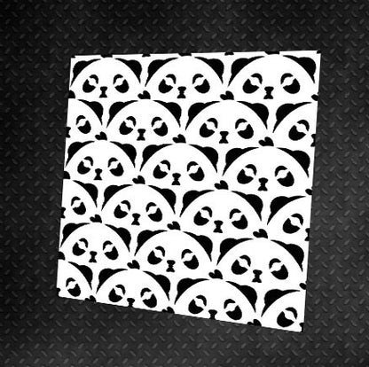 Reusable stencil DFA for plaster and paint 0.3-1mm Panda (E00014)