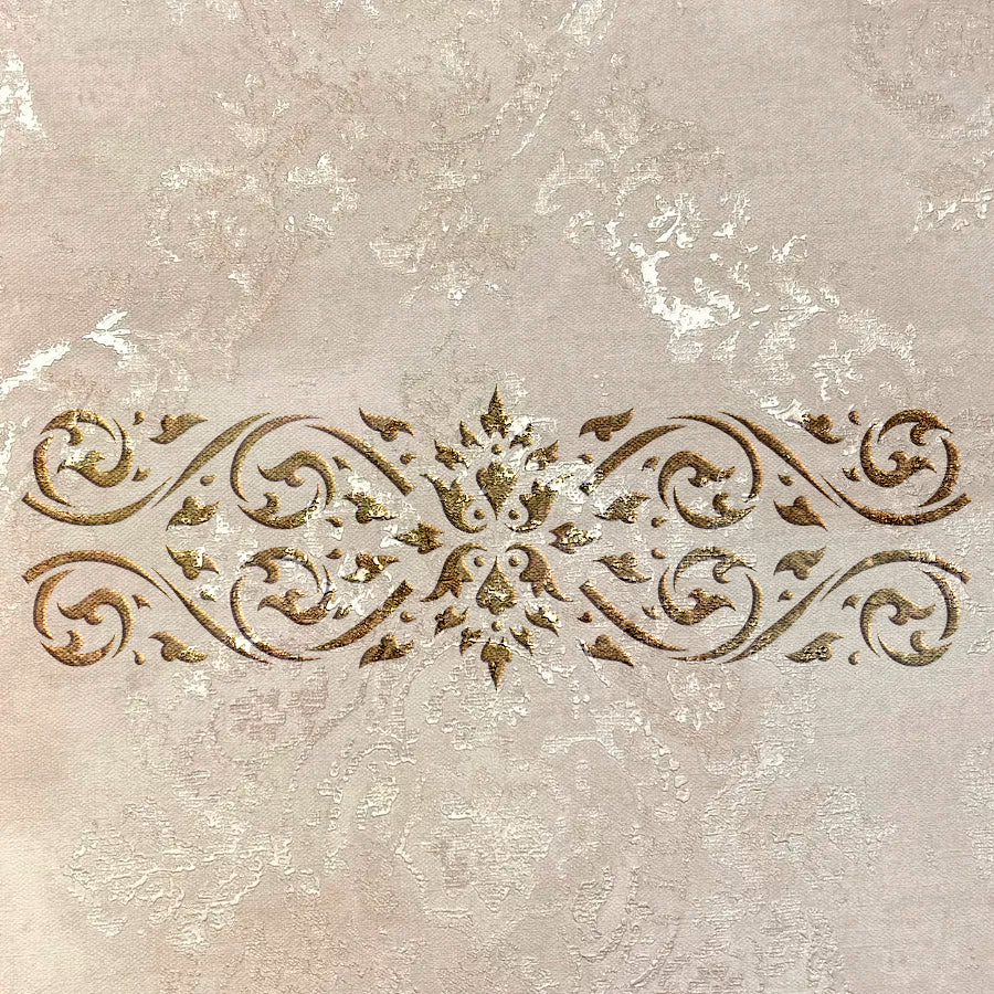 DFA stencil for border pattern - stylish decor without complications 0.3-1 mm (B00080)
