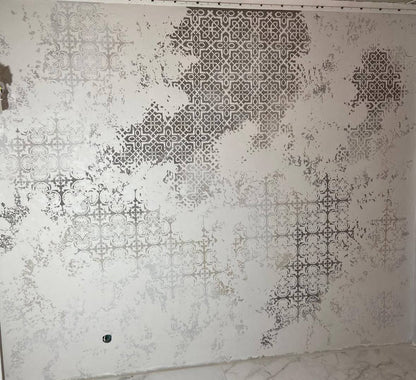 Your interior is your art: DFA stencil with geometric patterns 0.3-1 mm (G00018)