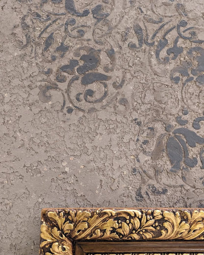 Oriental motifs in a modern version - stencil DFA for decorative decoration 0.3-1 mm (V000021-d)