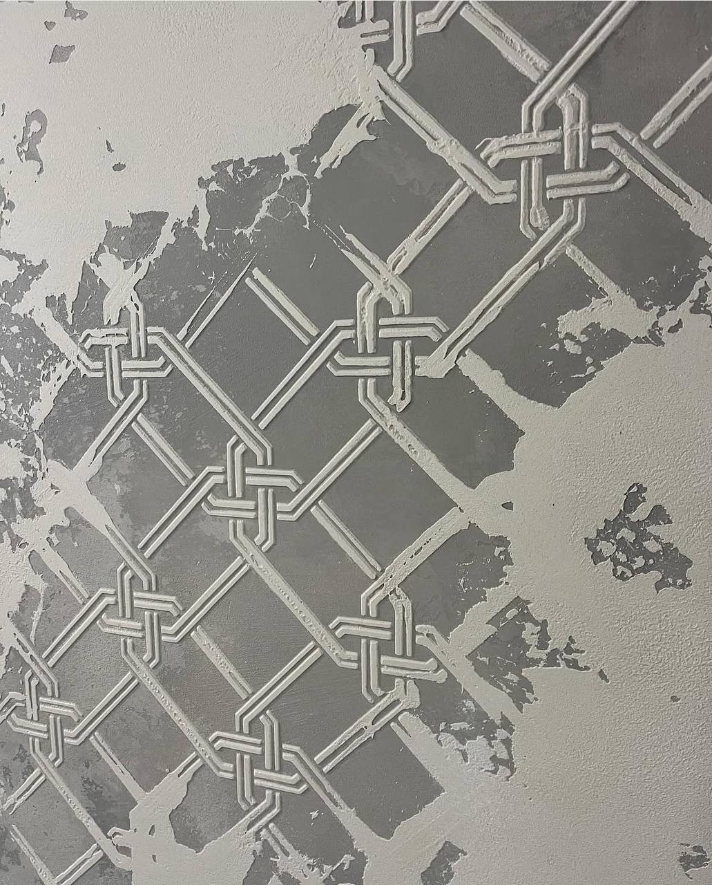 Luxurious oriental pattern for decorative plaster and paint 0.3-1 mm (V00053)