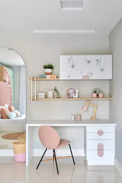 Create a unique interior with DFA Stars mirror decor, 9 pcs/18 pcs, 9 pcs, Silver