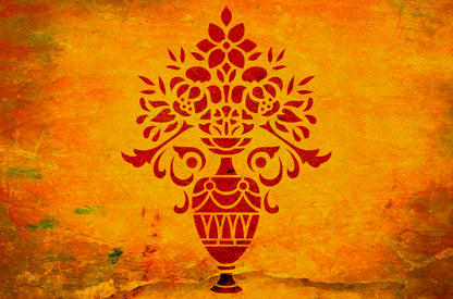 DFA Damask stencil: create a royal wall design easily and quickly 0.3-1 mm (D00067)