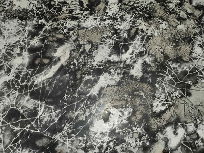 Silicone impression for decoration Marble veins red W00003