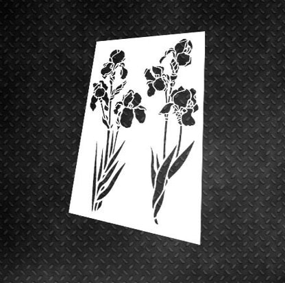 Stencil DFA for decoration Priroda Iris for plaster and paint 0.3-1mm (P00084)