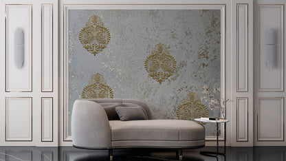 Elegance and classic with DFA stencil Royal Damask 0.3-1 mm (D00022-d)