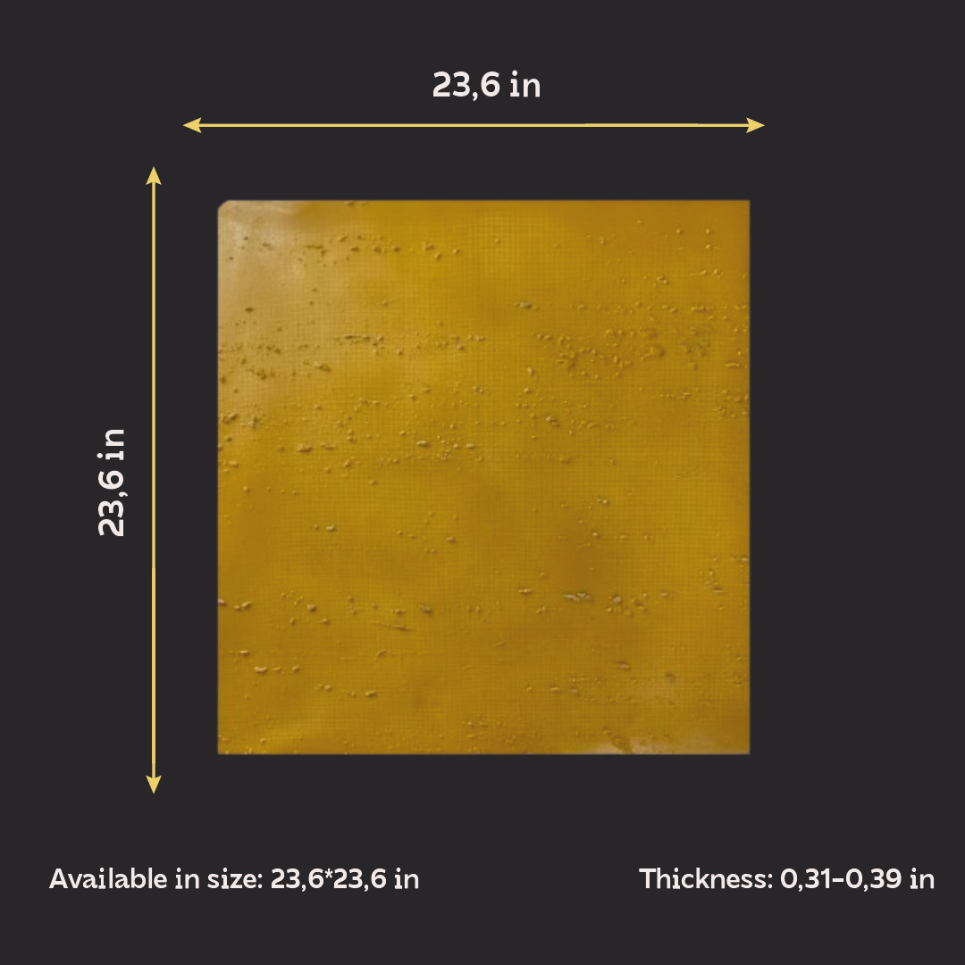Silicone impression for decoration Travertino Yellow W00014