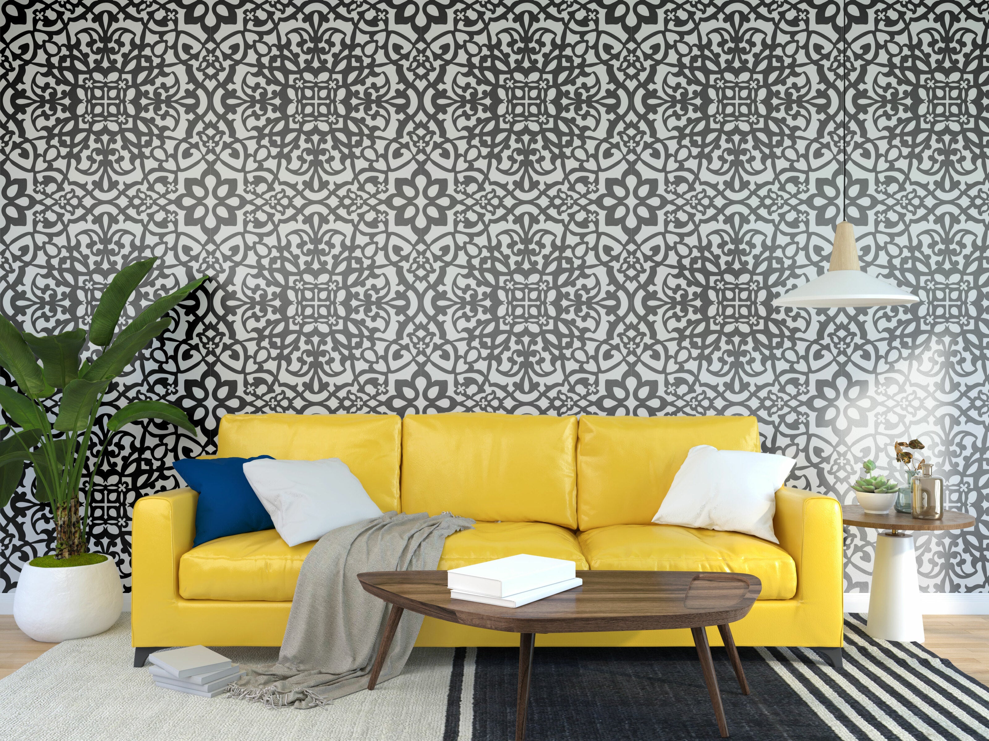 Decorative stencil DFA square pattern, 0.3-1mm (K00015)