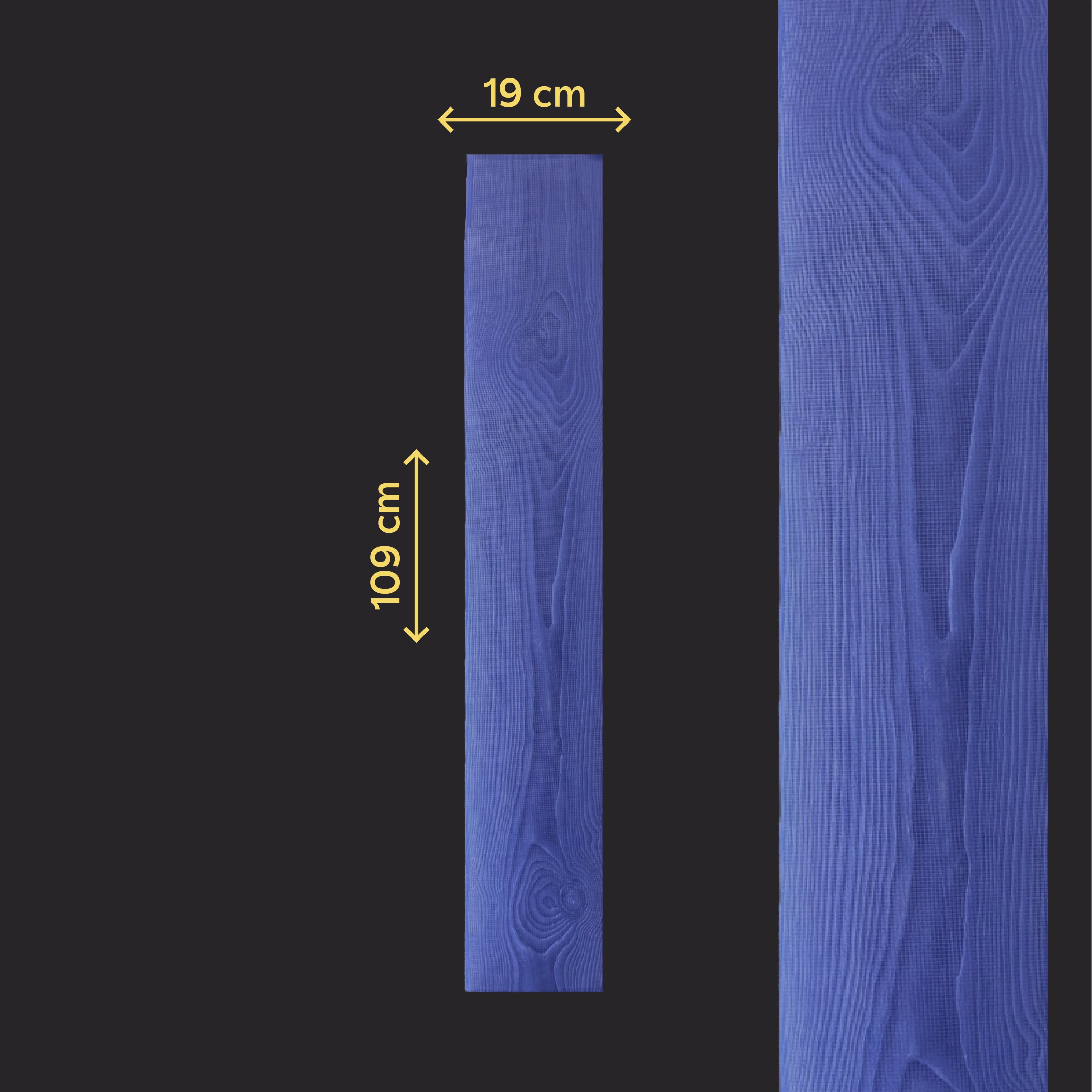 Silicone impression for decoration Tree (blue) W00037