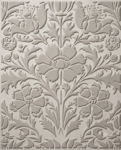 DFA Reusable Stencil "Nature" for Plaster and Paint 0.3–1 mm – William Morris Collection (P00185)
