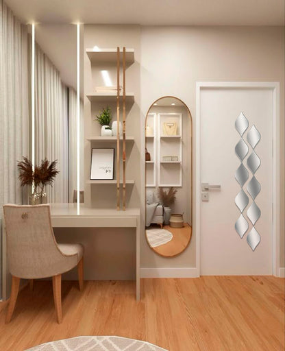 Quick Transformation: DFA Rhombus Mirror Decor to Update Your Home, 5pcs/10pcs/15pcs (YA00009)