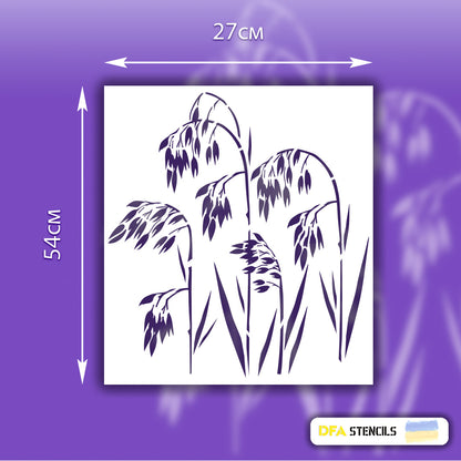 Stencil DFA for walls Trava 4 for plaster and paint 0.3-1mm (P00129)