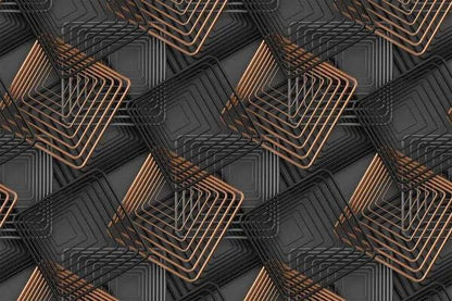 Geometric relief pattern for walls - stencil DFA Geometry 0.3-1 mm (G00105)
