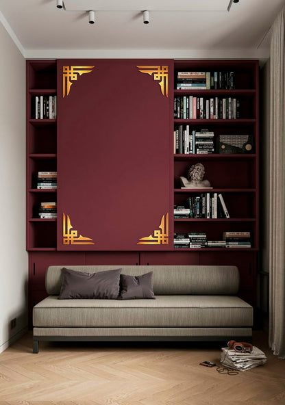Create your masterpiece: DFA decorative corner patterns for unique solutions 2 pcs/4 pcs (YA00034)