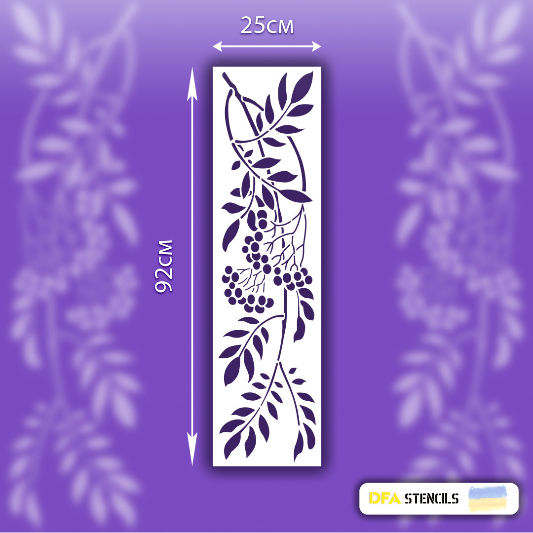 Stencil DFA for walls Kalina for plaster and paint 0.3-1mm (P00122)