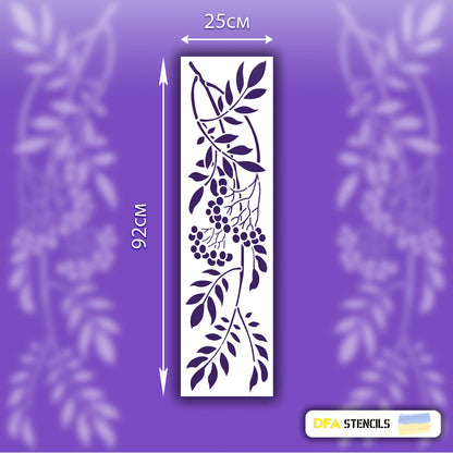 Stencil DFA for walls Kalina for plaster and paint 0.3-1mm (P00122)