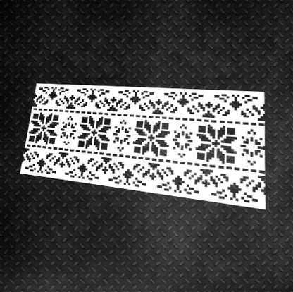 Stencil DFA Embroidery for plaster and paint 0.3-1mm (Z00020)