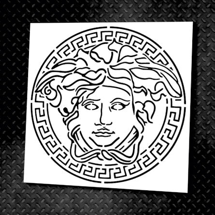 Versace Luxury Style DFA Stencil Round Pattern for Paint and Plaster 0.3-1mm (C00033)