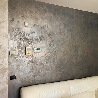 Stencils DFA (Square 131 + Round 14 + East 21) set for plaster and paint 0.3-1 mm (N00129)