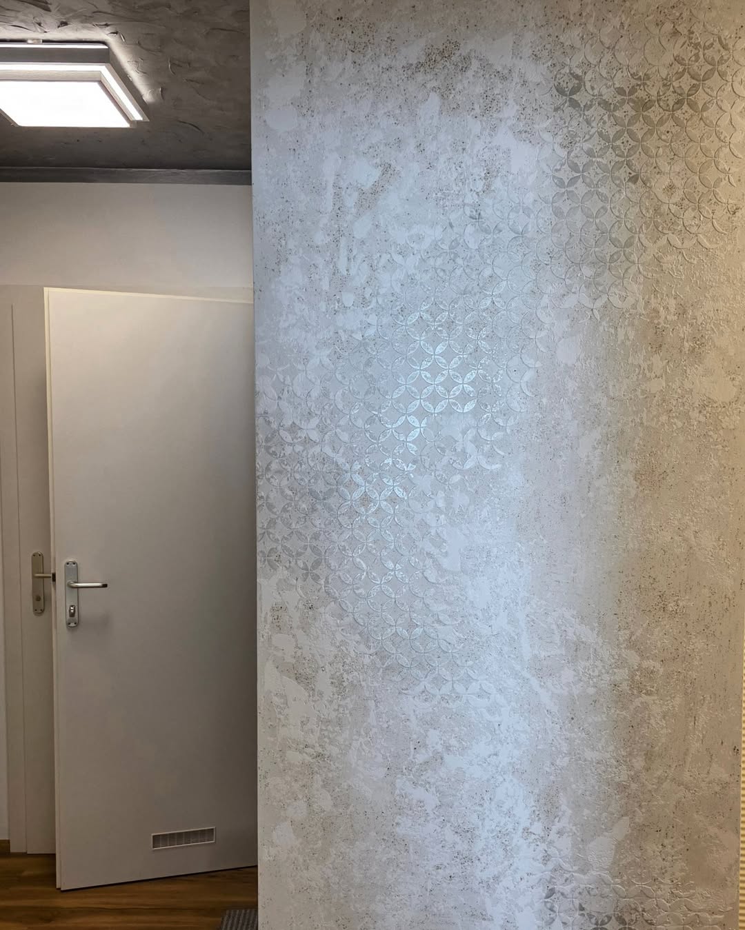 Geometric ornaments DFA - stylish stencil for decorative plaster and paint 0.3-1 mm (G00023)