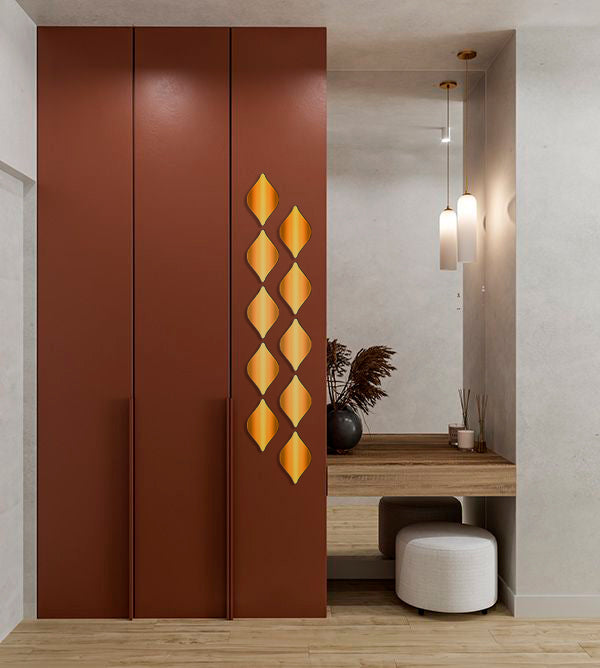 Quick Transformation: DFA Rhombus Mirror Decor to Update Your Home, 5pcs/10pcs/15pcs (YA00009)