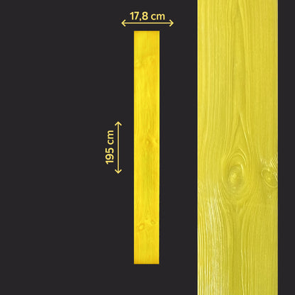 Silicone impression for decoration Tree 5 (yellow) W00025