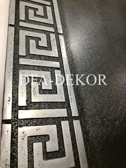 Reusable stencil for decoration DFA Border, for putty and paint, 0.3-1mm (B00005)