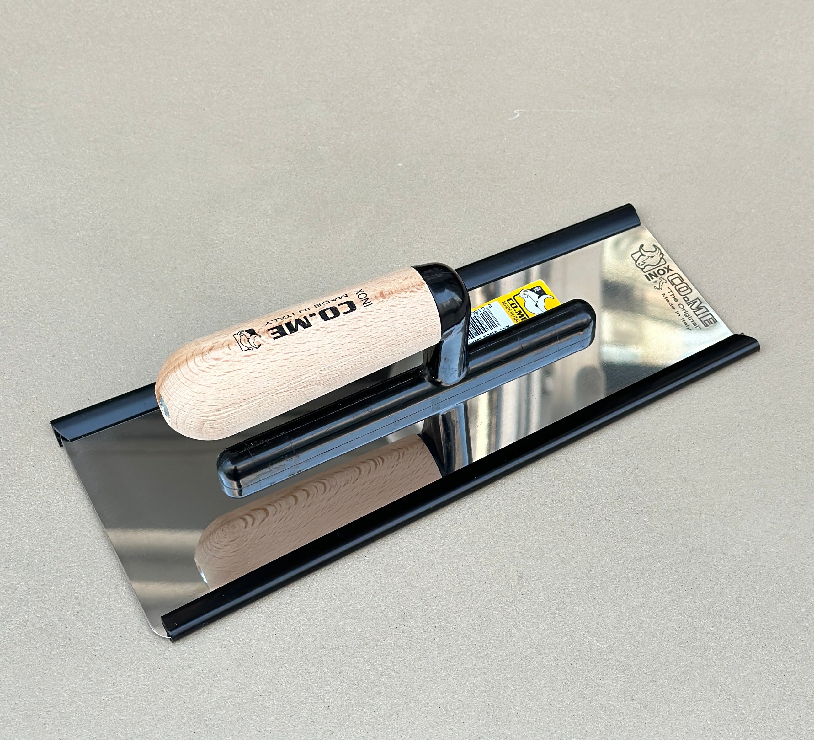 Polishing spatula with rounded edge from Co.Me (stainless steel) 310LU