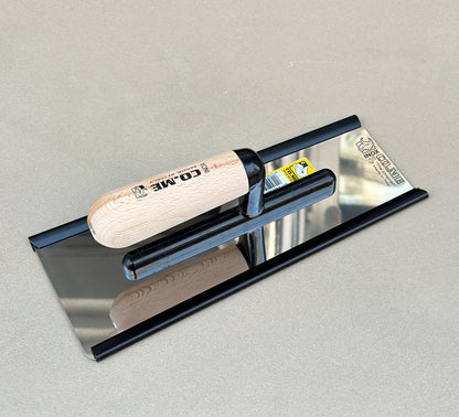Polishing spatula with rounded edge from Co.Me (stainless steel) 310LU