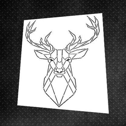 Stencil DFA Deer animal for plaster and paint 0.3-1mm (J00003)