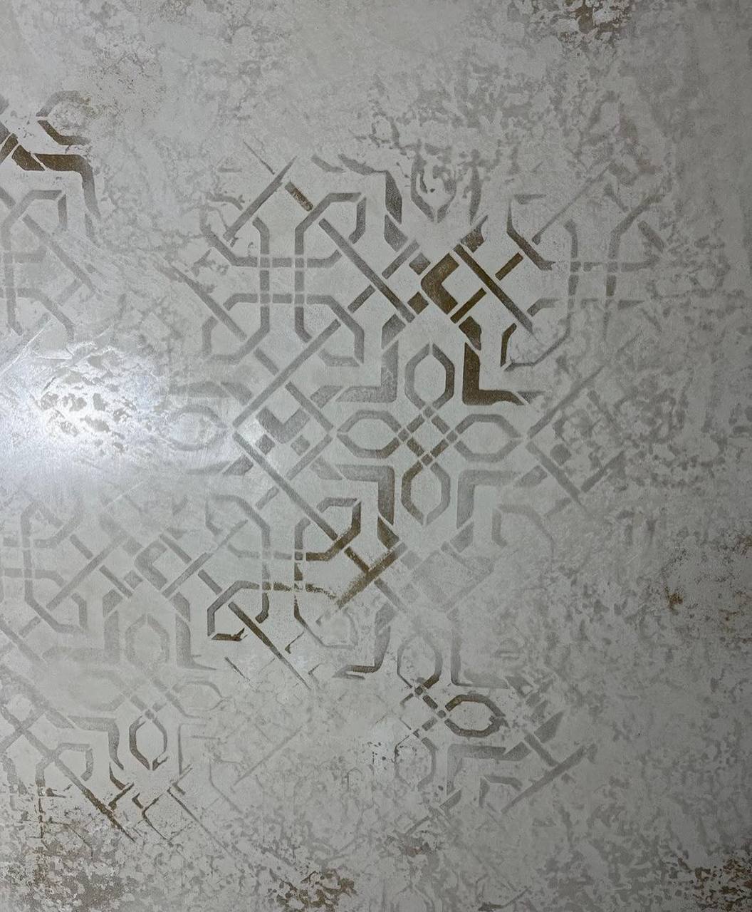Your interior is your art: DFA stencil with geometric patterns 0.3-1 mm (G00018)