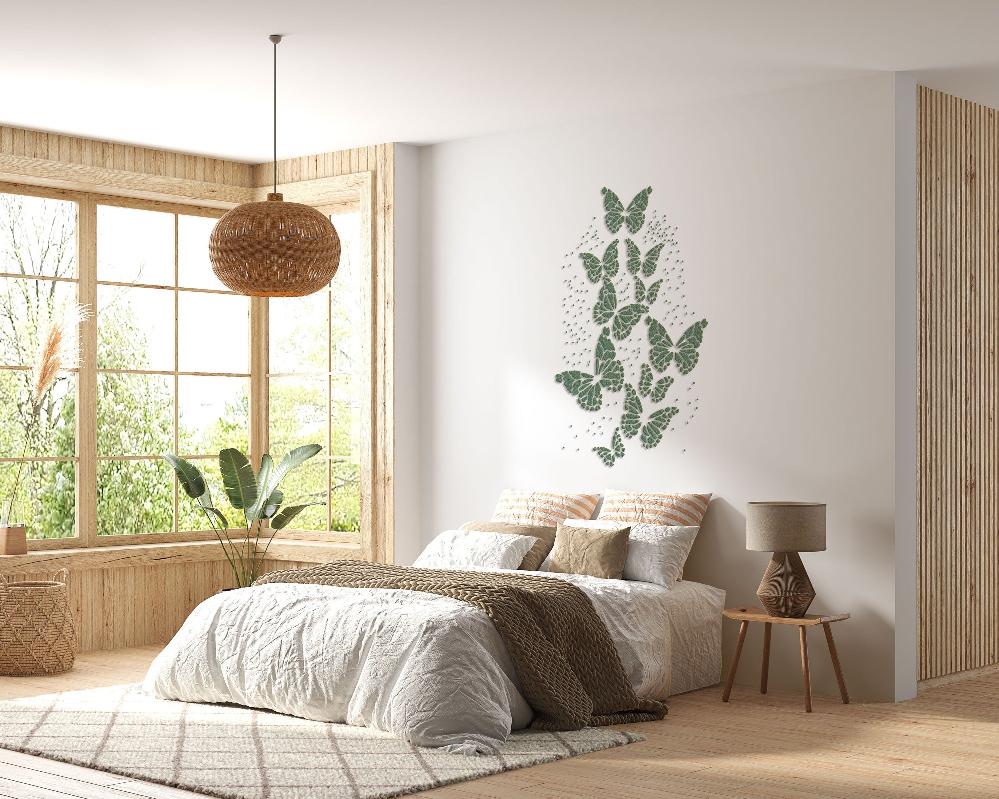 Stencil DFA Butterflies reusable animals for plaster and paint 0.3-1mm (J00031)