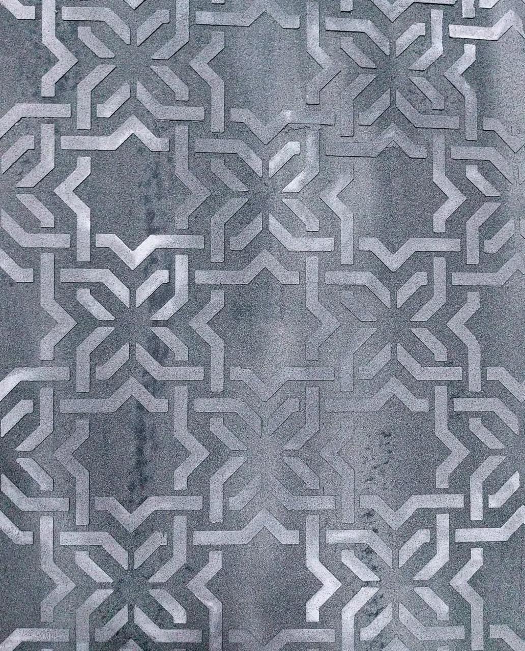 Create a unique geometric interior design with DFA stencil Geometry 0.3-1 mm (G00003)