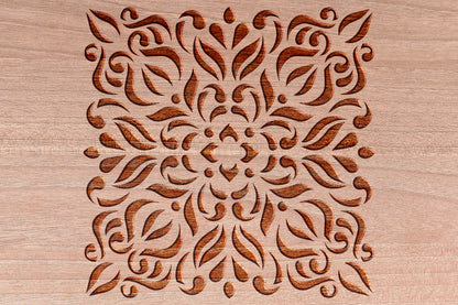 Stencil DFA Square pattern, for plaster and paint 0.3-1mm (K00105)