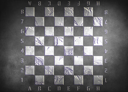 Stencil DFA Checkerboard for plaster and paint 0.3-1mm (X00112)