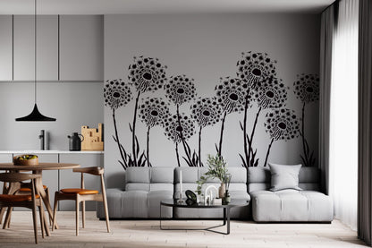 Stencil DFA for decoration Priroda Dandelion for plaster and paint 0.3-1mm (P00018)