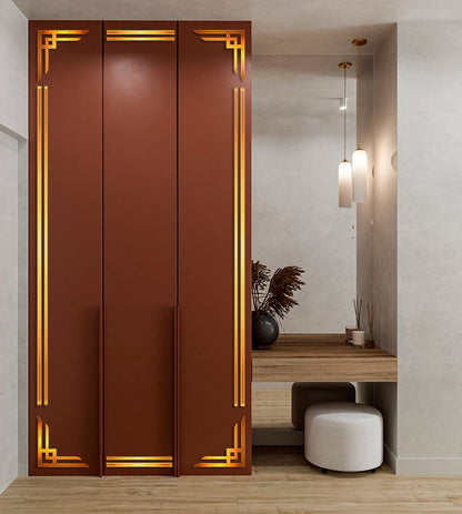 The Magic of Light in Your Interior: DFA Mirror Corner Patterns for Unique Design 2pcs/4pcs (YA00038)