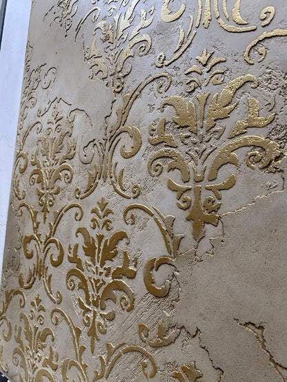 Stencil DFA for wall decoration, for plaster and paint 0.3-1mm (V00014)