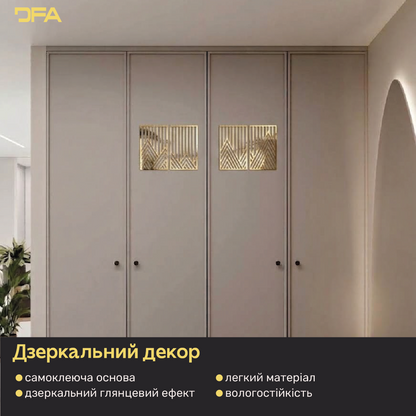 Mirror decor: a with a modern twist (YA00105)