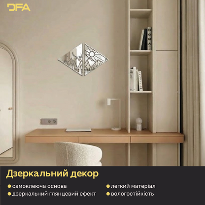 Mirror decor: a with a modern twist (YA00109)