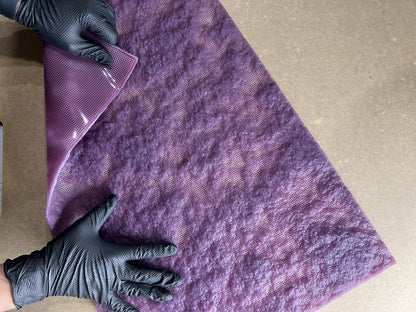 Silicone impression for decoration Stone texture (purple) W00009
