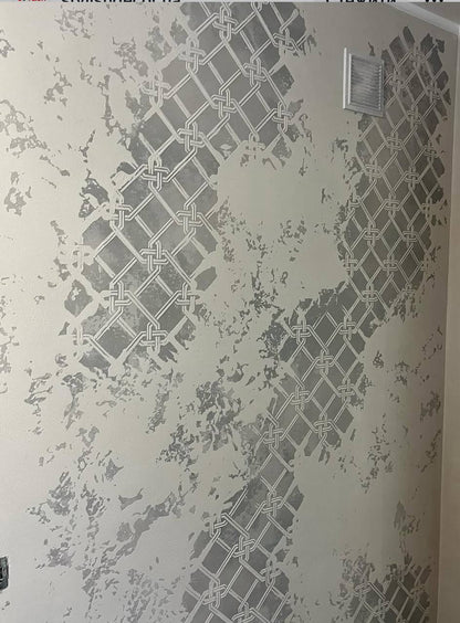 Luxurious oriental pattern for decorative plaster and paint 0.3-1 mm (V00053)