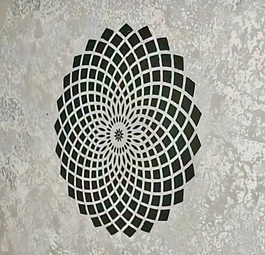 Create decorating magic with DFA Stencil Round Pattern 0.3-1mm (C00015-d)