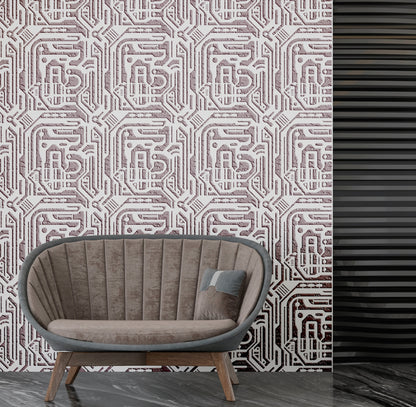 Reusable stencil DFA for decorative plaster Loft 23 (L00029)